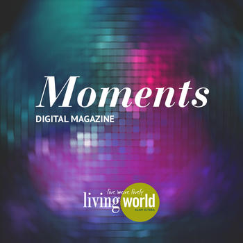 LivingWorld Magazine LOGO-APP點子