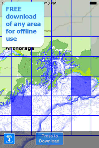 Aqua Map Alaska - Marine GPS Offline Nautical Charts for Fishing, Boating and Sailing screenshot 4