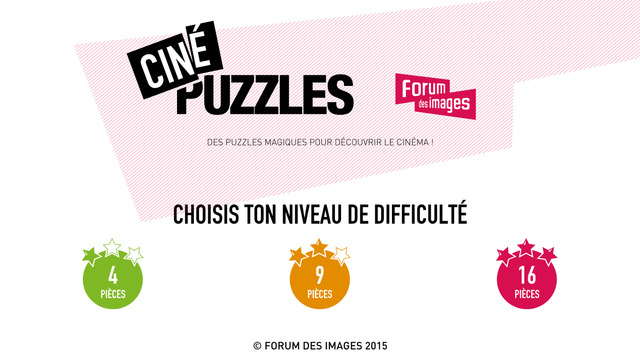 【免費遊戲App】Ciné Puzzles-APP點子