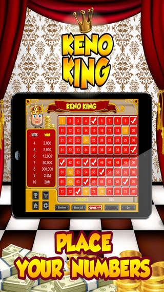 【免費遊戲App】Keno King - Royal Power Card Bonus Bonanza, FREE GAME-APP點子