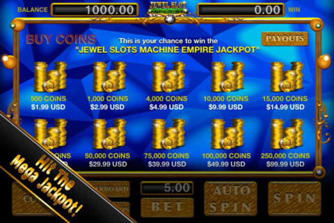 Jewel Slots - The Lucky One Run the Gems: King of Games Triple 777 Diamond Slot Machine screenshot 2