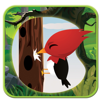 The tiny bird jack in the slenderman's timber adventure forest LOGO-APP點子