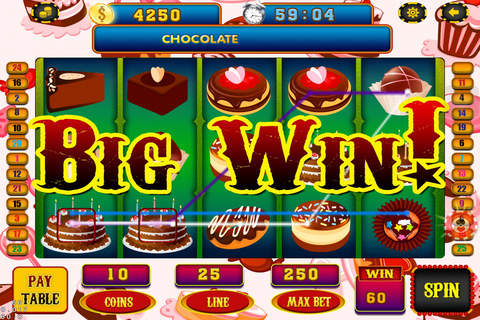 Fun Slots House of Sweets Luck-y Casino in Las Vegas Spin & Win Pro screenshot 2