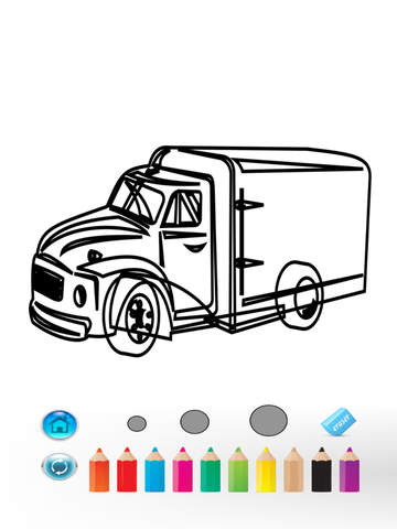 免費下載遊戲APP|Trucks Coloring Book for Little Children Learn to draw and finger paint color car app開箱文|APP開箱王