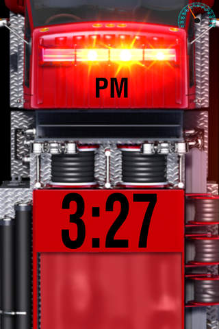 Fire Truck Alarm Clock screenshot 2
