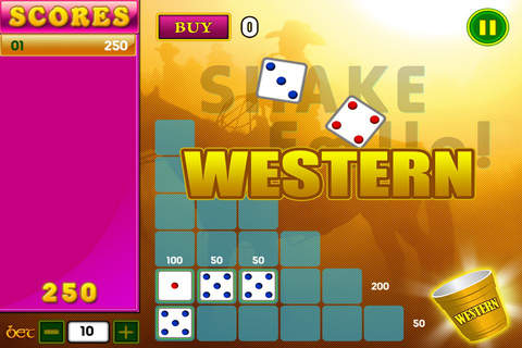 10,000 Play Lucky Western Addict Farkle Dice Video HD Casino Free Vegas Tournament screenshot 2