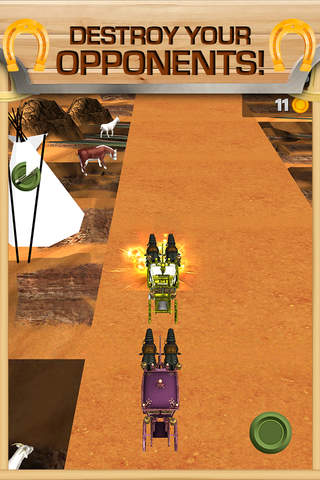 3D Stagecoach Wagon Racing Game PRO screenshot 4
