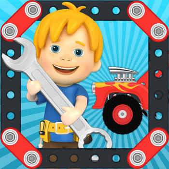 Car Maker Games: Fun Simulator Games for Kids Boys & Girls. Build & Make Vehicles, Play lego puzzle & sims test driving 遊戲 App LOGO-APP開箱王