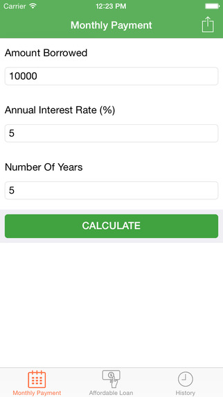 Loans Calculator and Manager