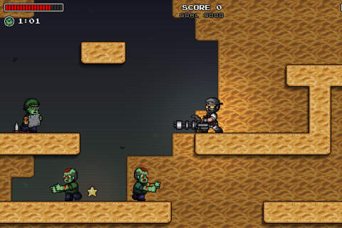 Run Defense - Retro Platformer screenshot 3