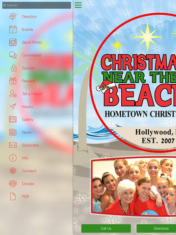 【免費娛樂App】Christmas Near the Beach-APP點子