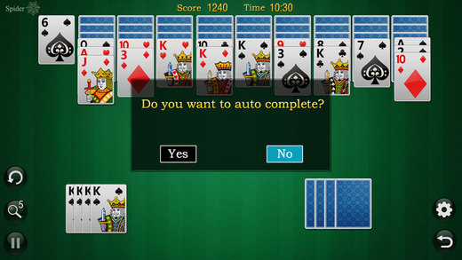 【免費遊戲App】AAA Spider Solitaire-APP點子