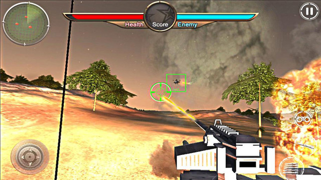 Tank Helicopter Urban Warfare 3D - Play a massive combat of aerial and land assault machines