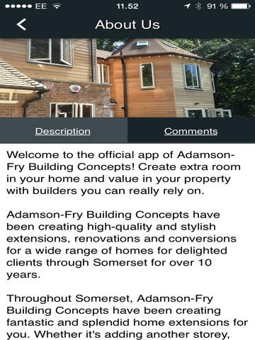 【免費商業App】Adamson Fry Building Concepts-APP點子