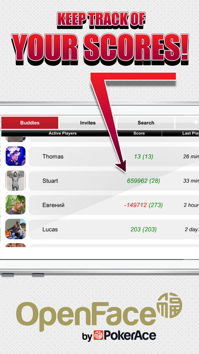 Screenshot 3 Open Face by PokerAce