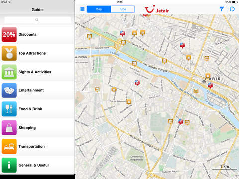 【免費旅遊App】Jetair Paris-APP點子