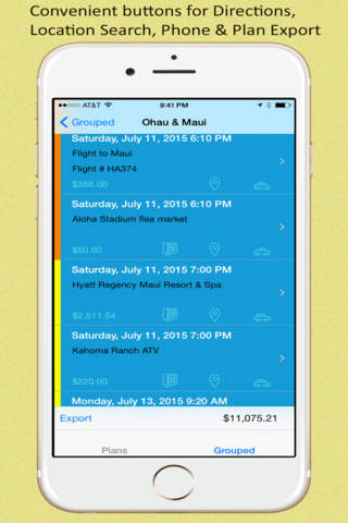 OnVacation : Vacation Itinerary Manager screenshot 3