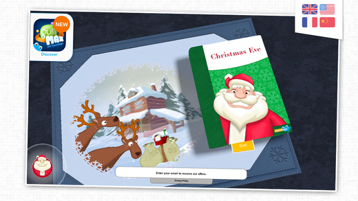 Christmas Eve - Santa's storybook for kids