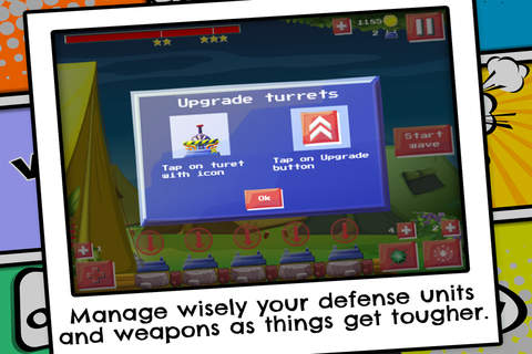 Bugs Raid Tent Defense - FREE - Blast Pesky Insects Tower Strategy Game screenshot 3