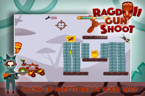Ragdoll Gun Shoot - Rise Of Catapult Warriors PRO screenshot 2