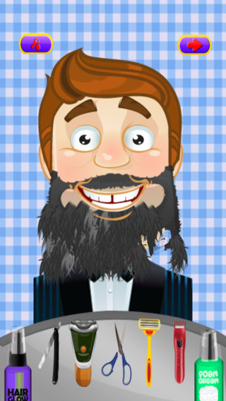 【免費遊戲App】A Celebrity Movie Star Shave Makeover Hairy Face Spa - Hollywood Barber Beard Salon-APP點子