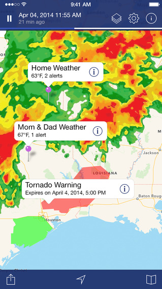 NOAA Radar Pro – Weather Alerts and Forecasts