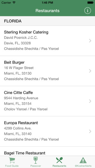 【免費生活App】OK Kosher Food Guide-APP點子