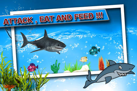 Angry Shark Attack:Mission Seafood:Prey to Survive screenshot 2