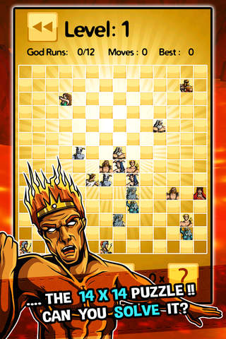 Angry God Line Matching Saga - Puzzle games for free screenshot 3