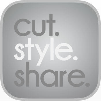 Cut. Style. Share. LOGO-APP點子