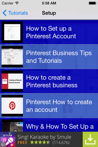 Secret Guide for Pinterest - Tutorials on How to Navigate and Familiarisation screenshot 3