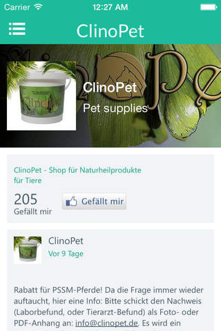 ClinoPet App screenshot 3