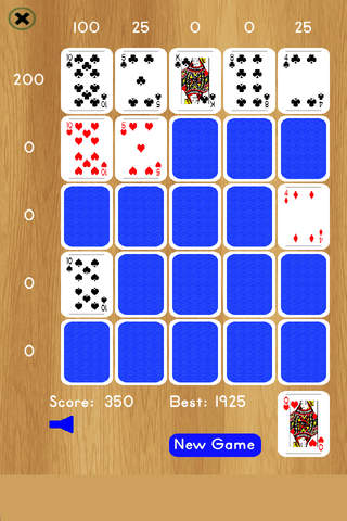 Poker Solitaire Game screenshot 2