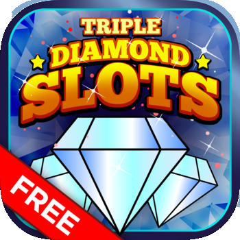 Triple Diamond Slot Machine FREE - Lucky Gem Casino 遊戲 App LOGO-APP開箱王