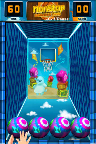 Non Stop Basketball Shots Pro screenshot 2