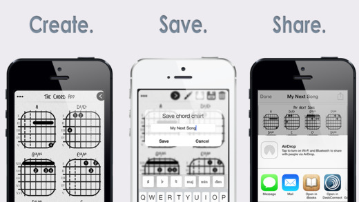 【免費音樂App】The Chord App : Guitar Chord Chart Builder For Professionals and Beginners-APP點子
