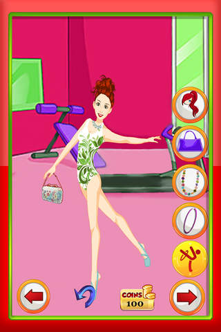 American Girly Girl Gymnastics Outfit Dress-Up : Modern Princess Fashion Stylist Free screenshot 3