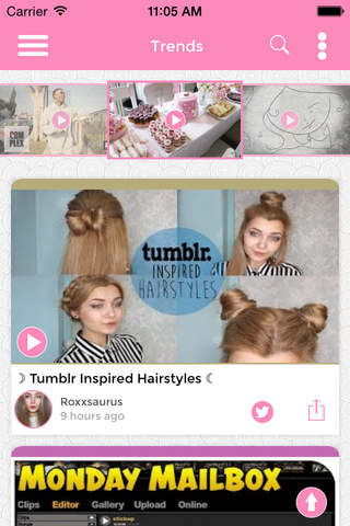 StyleHunt – Videos from Latest fashion beauty tips,brands,runway and Trending style news screenshot 3