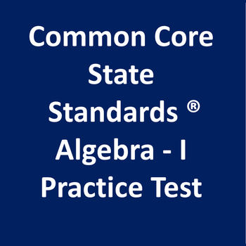 Common Core Math Algebra-I Practice Test 教育 App LOGO-APP開箱王