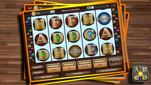 ABCD Slot: Alphabet Word Casino Game of Fortune - Big Social Slots Machine