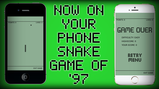 【免費遊戲App】Snake Classic Retro-APP點子