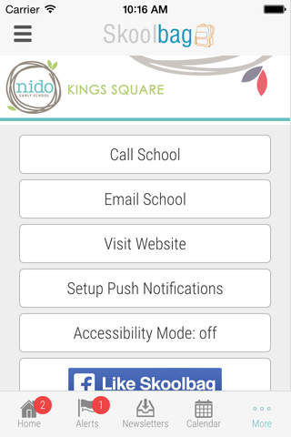 Nido Early School Kings Square - Skoolbag screenshot 4
