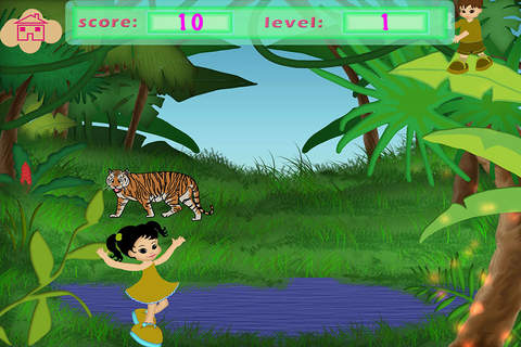 Animals Jump Preschool Learning Experience In The Wild Game screenshot 4