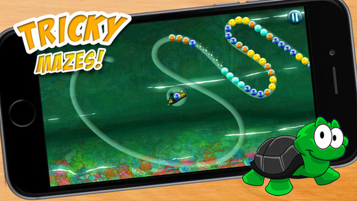 【免費遊戲App】Aqua Pearl Maze - For Kids! Algae Covered Bubble Popping Fun!-APP點子