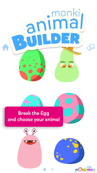Monki Animal Builder - Language Learning for Kids and Toddlers