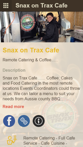 Snax on Trax Cafe