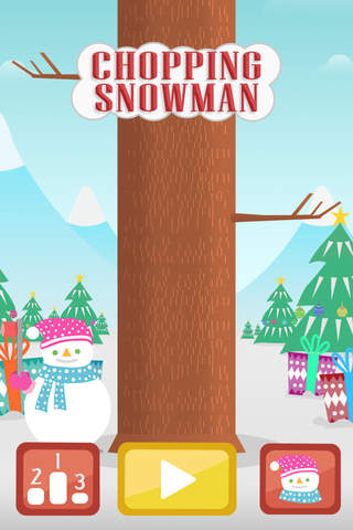 Chopping Snowman - Snow Town Life screenshot 3