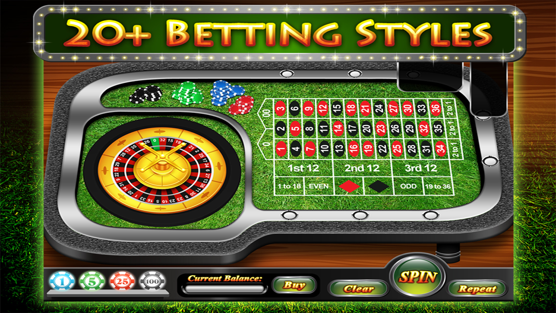 American roulette ipad app