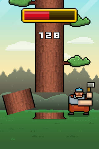 Timber Fighter Saga - free mania addicting blocks Smash Bouncing white Saga Crazy Line Farm Clappy Bird Hit GAME in the Toilet Time screenshot 2