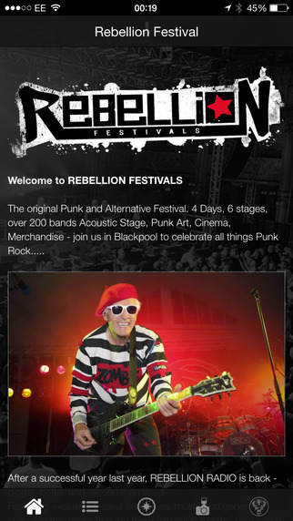 【免費音樂App】Rebellion Festival-APP點子